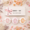 Agnes + Cat  Two Bath Fizzer Gift Set - Floral & Citrus Set