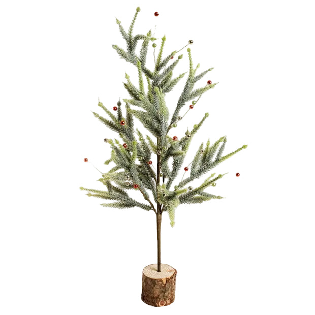 Lisa Angel Beaded Pine Tree Standing Decoration