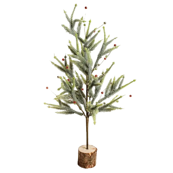 Lisa Angel Beaded Pine Tree Standing Decoration