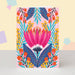 The London Stuido Arty Bright Floral Birthday Card