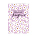 The London Studio Daughter Floral Birthday Card