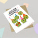 The London Studio Daughter Hap-Pea Birthday Birthday Card