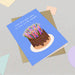 The London Studio Funny Cake Fire Hazard Birthday Card