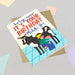 The London Stuido Funny Cow Milking Birthday Card