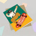 The London Stuido Skateboarding Grandpa Birthday Card
