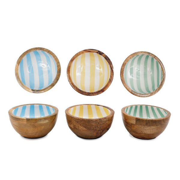 Mango Wood Soleil Bowl, 11cm