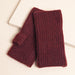Lisa Angel Burgundy Knitted Hand Warmers