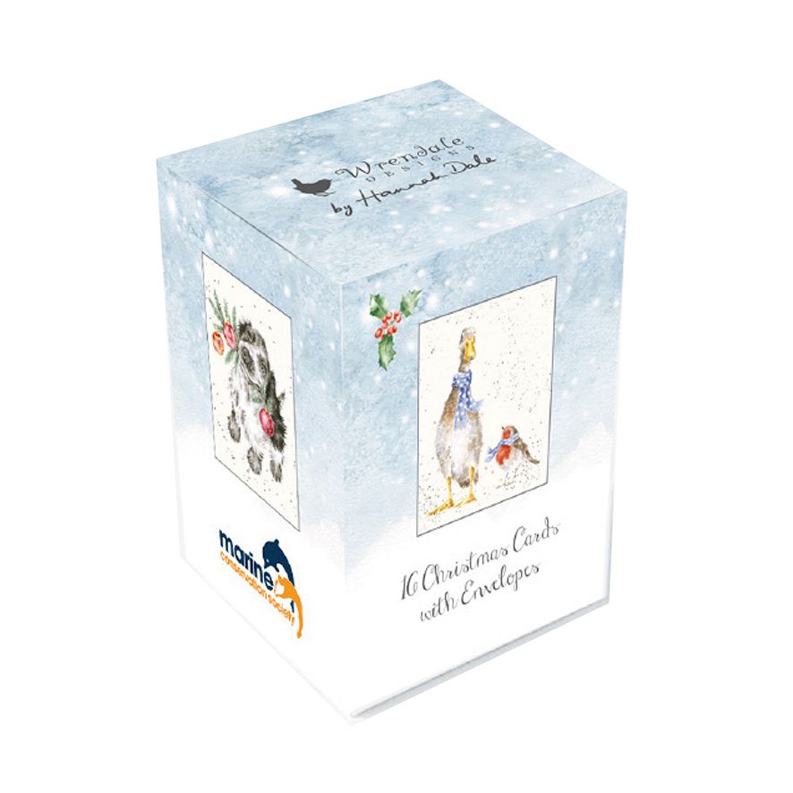 Wrendale Charity Mini Boxed Christmas Cards