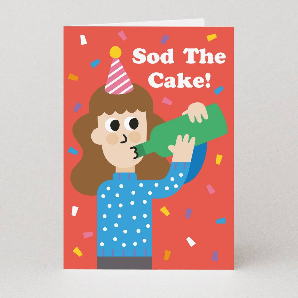 Studio Boketto Sod the Cake Birthday Card