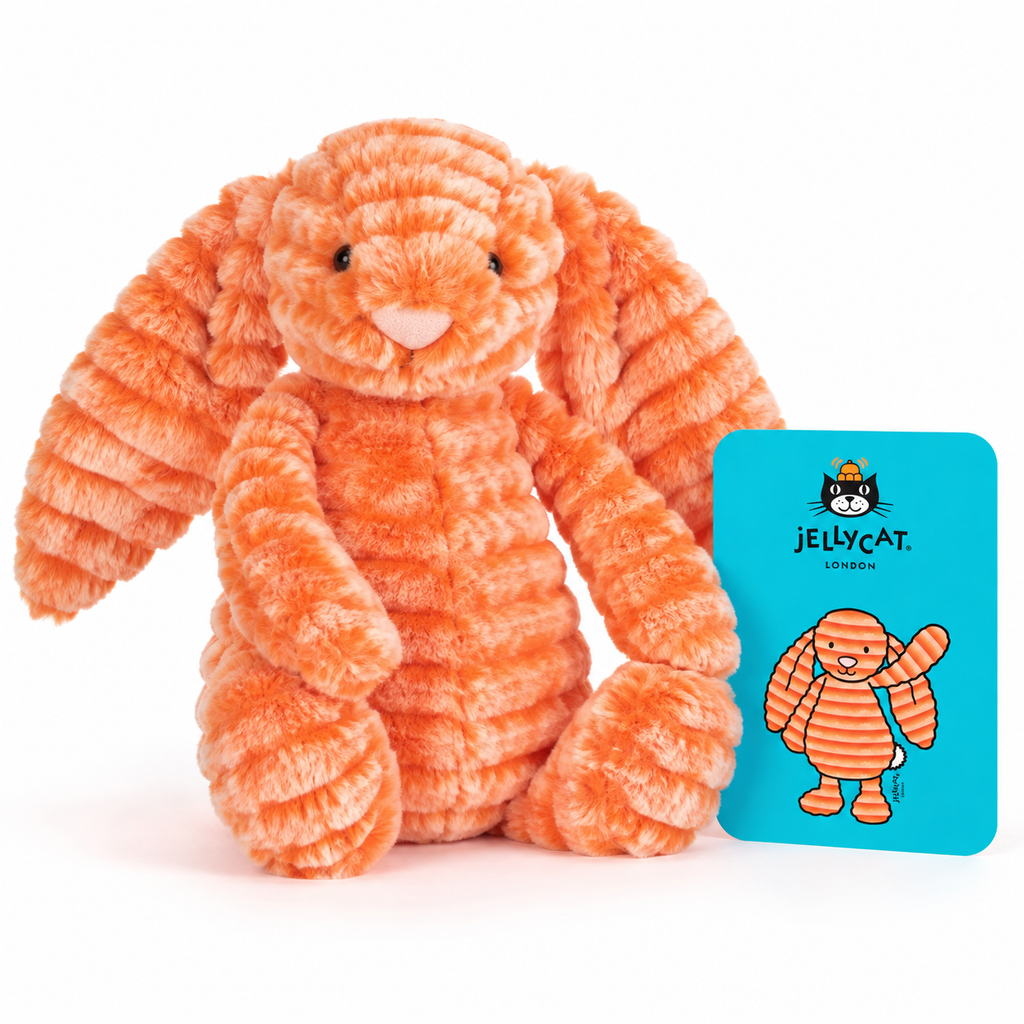 Jellycat Fizzleskip Bunny & Rare Sticker - Independent Exclusive