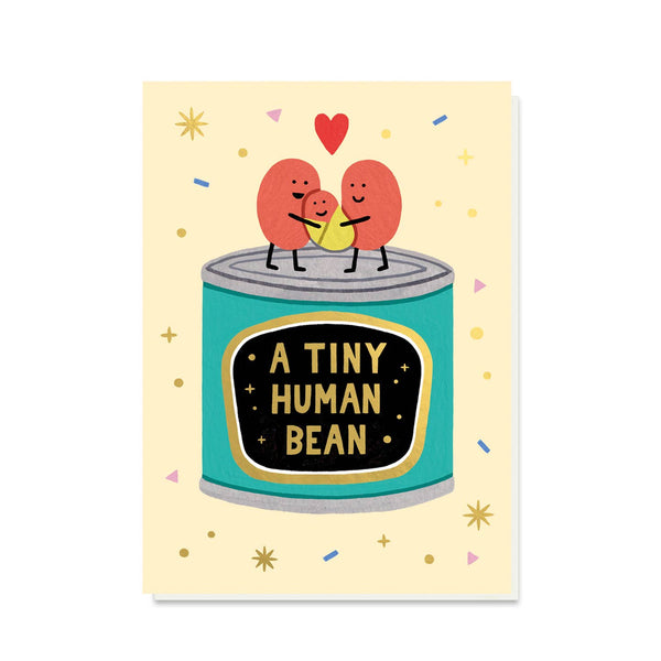 Stormy Knight Baby Bean New Baby Card