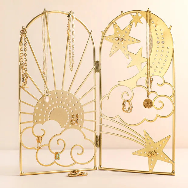 Lisa Angel Celestial Metal Folding Jewellery Stand