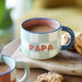 Lisa Angel Ceramic Contrast Checkerboard Papa Mug