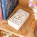 Lisa Angel Ceramic Little Book of Treasure Trinket Pot