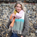 Lisa Angel Colourful Block Winter Scarf