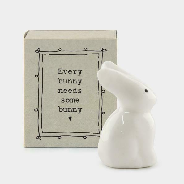 East of India Matchbox Bunny