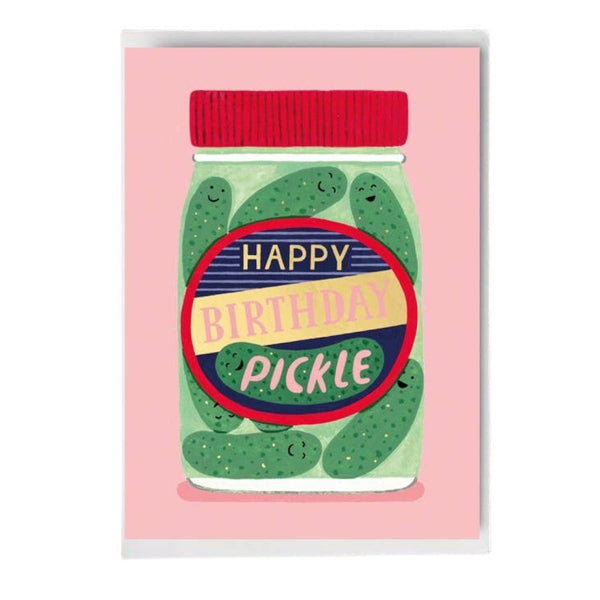 Stormy Knight Birthday Pickles Card