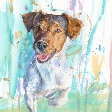 Whistlefish New Jack Russell Art Card