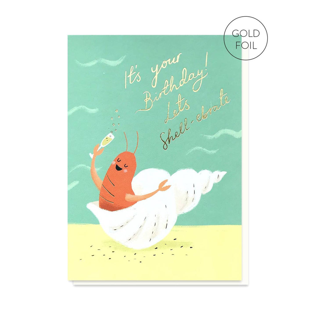 Stormy Knight Let's Shell-Ebrate Card