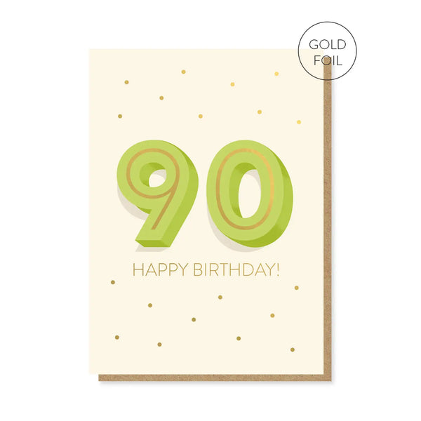 Stormy Knight The Big 9-0 Birthday Card