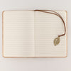 Ancient Wisdom A5 Intention Note Book - LCD Wipe Screen - Cork Leather Effect