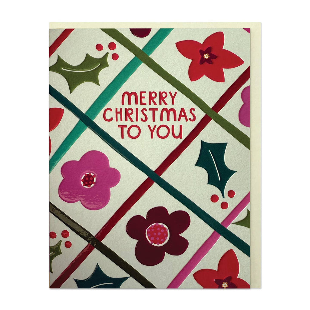 Raspberry Blossom Merry Christmas To You