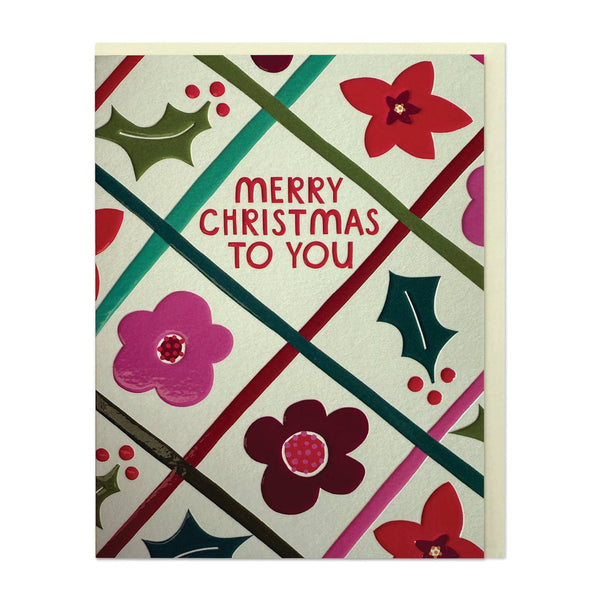 Raspberry Blossom Merry Christmas To You