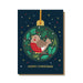 Stormy Knight Robin Pop-out Christmas Bauble Card Ornament