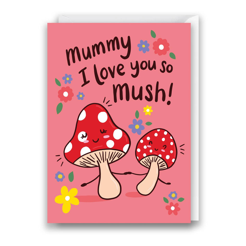Jessie Maeve Cute Mushroom Mother's Day Card