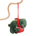 Lisa Angel Felt Festive Dinosaur Hanging Decoration