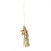 Fiona Walker Gold & Copper Stars with Tassel Christmas Decoration