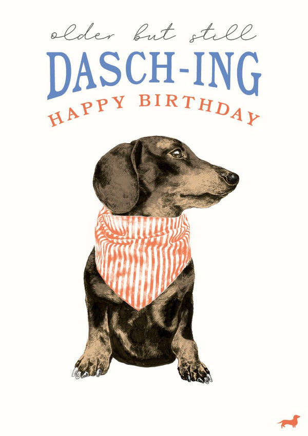 The Art File Call Me Frank 'Dasch-ing' Birthday Card
