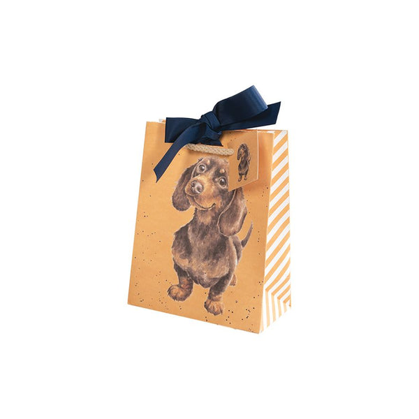 Wrendale 'Little Sausage' Dachshund Small Gift Bag