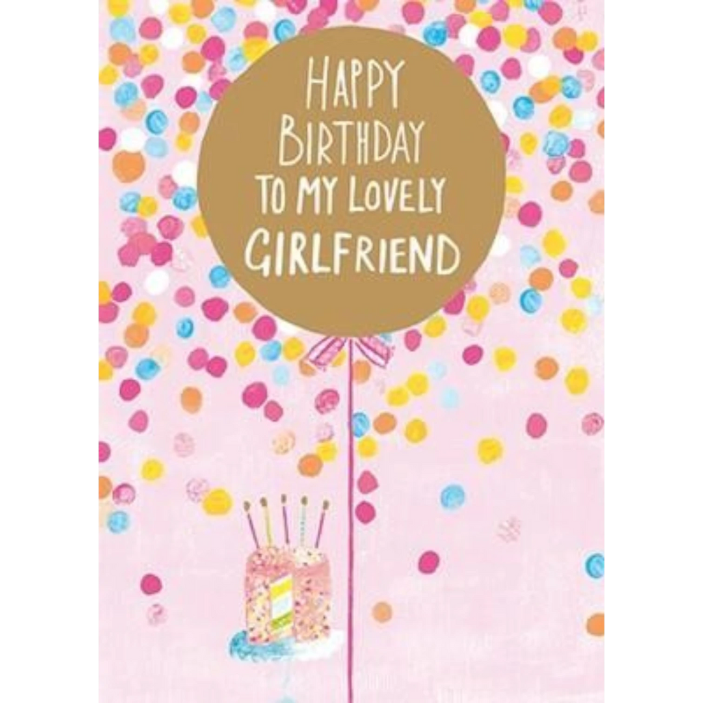 Paper Salad Happy Birthday Girlfriend