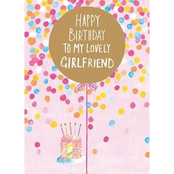 Paper Salad Happy Birthday Girlfriend