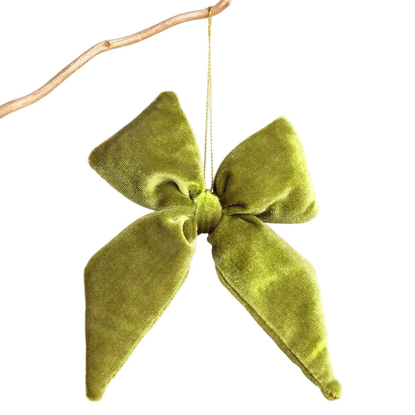 Lisa Angel Vintage Velvet Bow Hanging Decoration