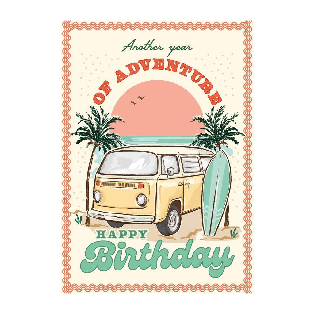 The Art File Adventure Birthday Card