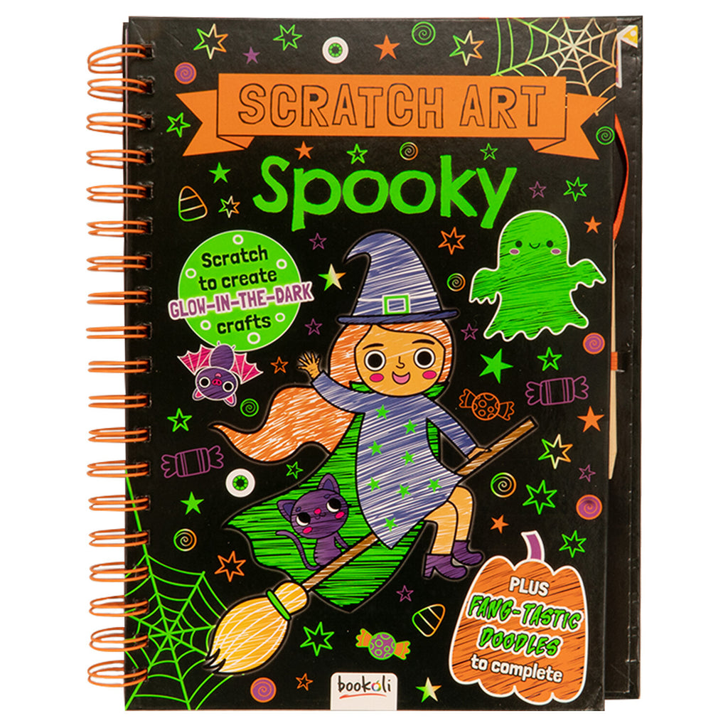 Scratch Art Spooky- Art & Craft For Kids