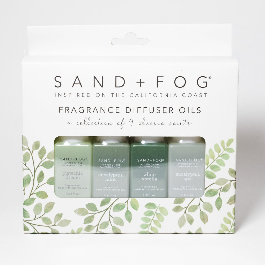 Sand + Fog 4 Pack of 10 ml Fragrance Diffuser Oils