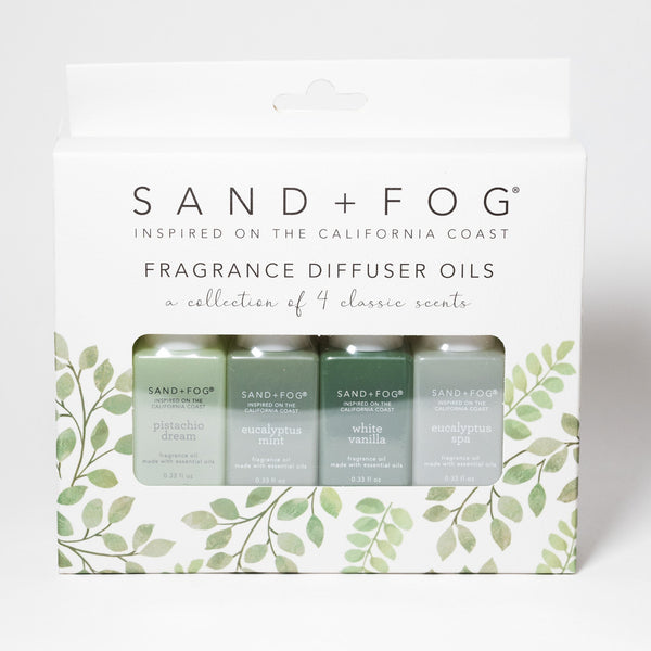 Sand + Fog 4 Pack of 10 ml Fragrance Diffuser Oils