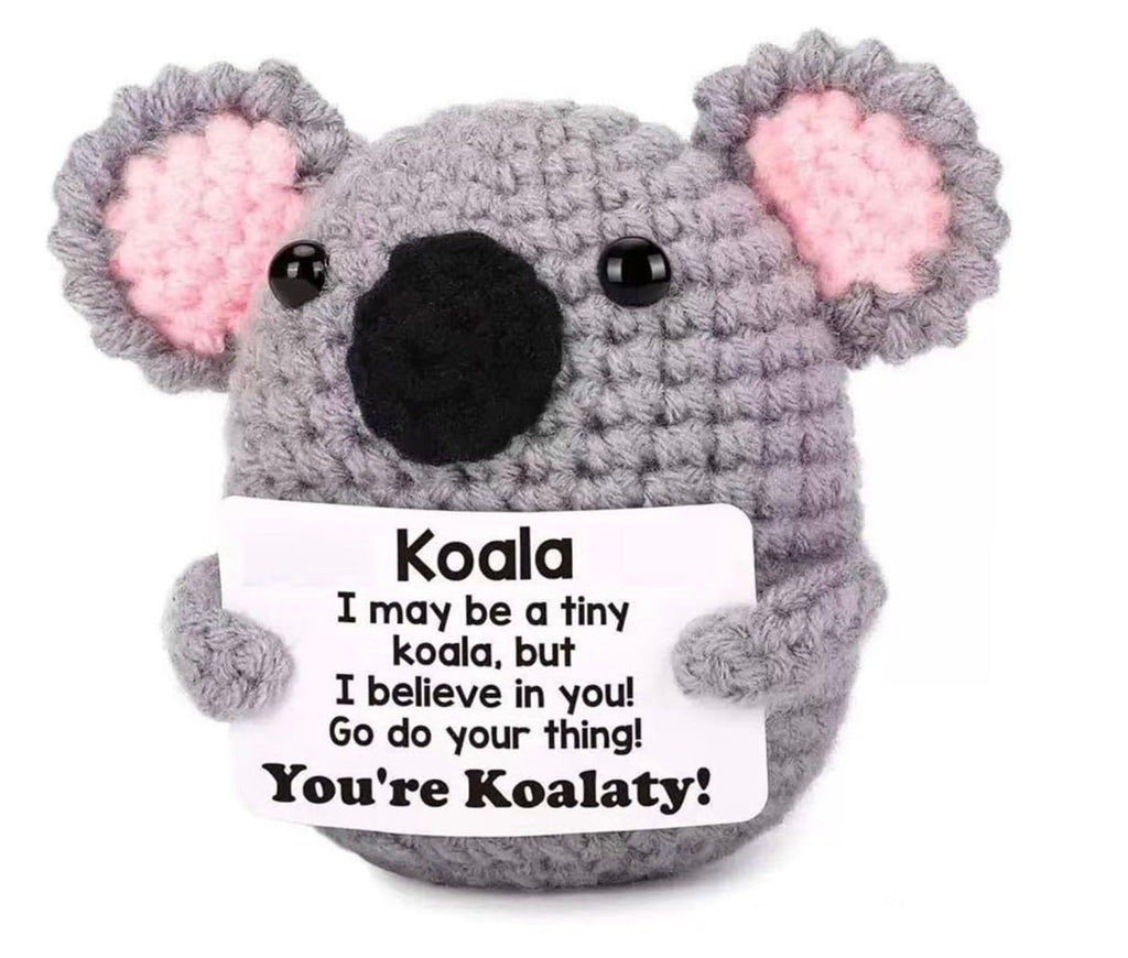 Koala Positive Crochet Gift