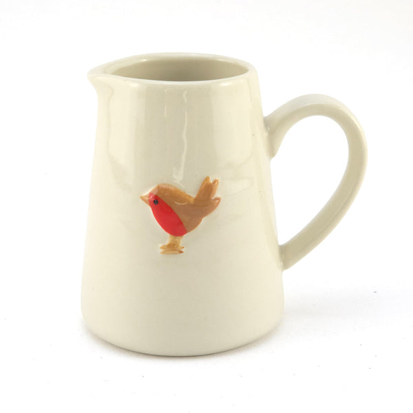 Gisela Graham Mini Jug - Robin
