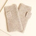 Lisa Angel Mocha Knitted Hand Warmers