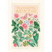 Mrs Best Paper Co. Auntie birthday card with pink floral design, butterflies, and gold foil typography on textured card