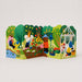 Mrs Best Paper Co. Studio Boketto concertina greeting card featuring a colorful gardening allotment illustration.