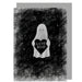 Mrs Best Paper Co. East of India greeting card featuring a whimsical ghost holding a black heart with Love Boo text.