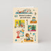 Mrs Best Paper Co. Studio Boketto get well soon greetings card featuring whimsical Richard Scarry animal illustrations.