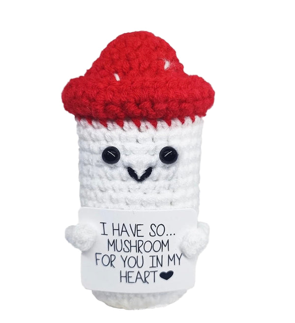 Crochet Mushroom Gift