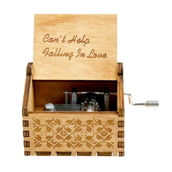 Can't Help Falling In Love - Wooden Music Box