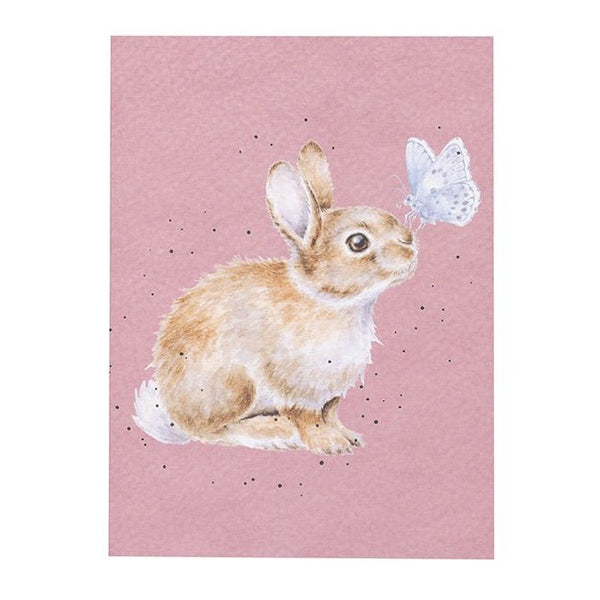 Wrendale 'I Spy a Butterfly' Rabbit A6 Notebook